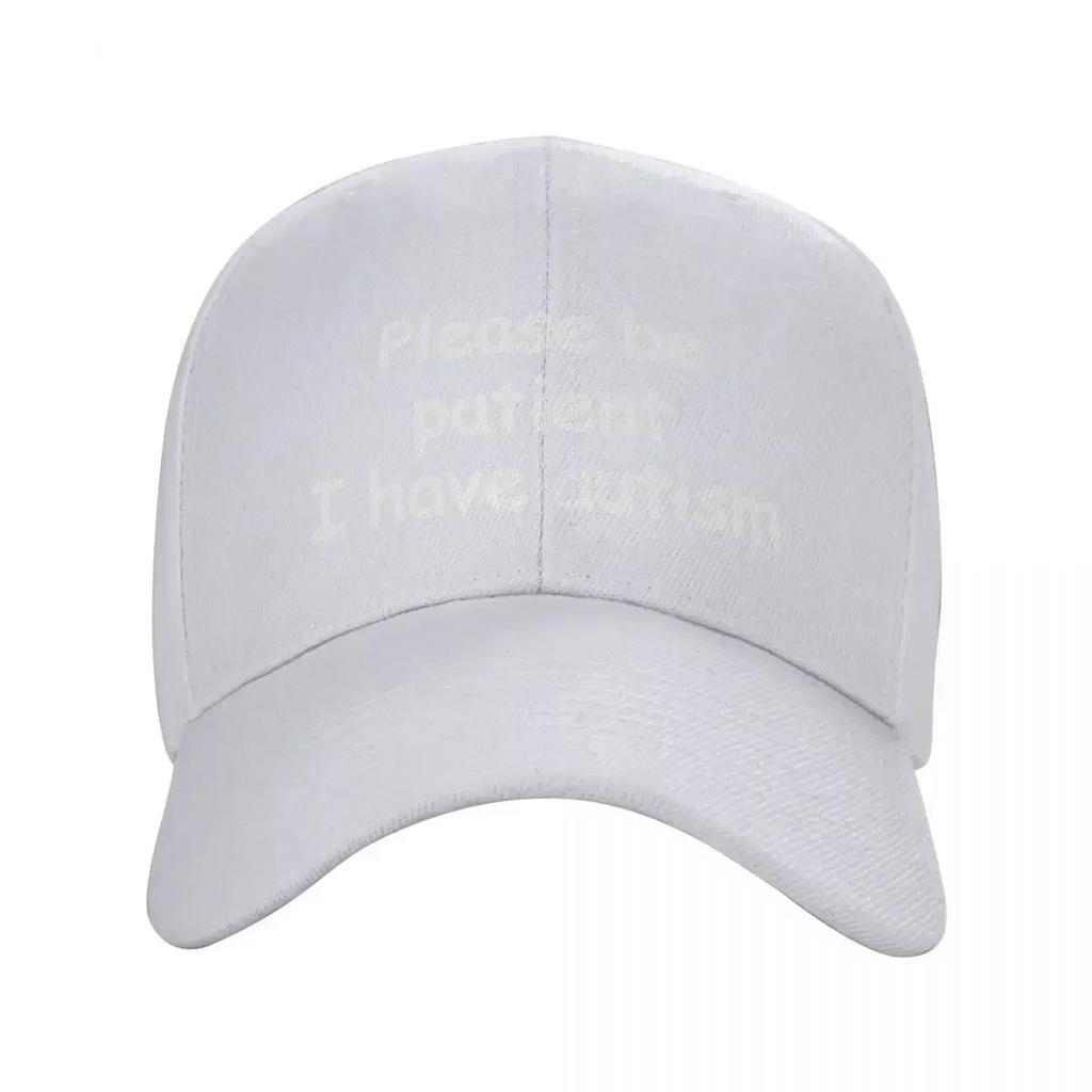 Per favore, sii paziente, ho l'autismo Cappello Adulto Popolare Cappello da Papà Cappellino da Trucker Operaio Cappello da Pesca Cappellini Snapback Cappellini da Baseball Estivo