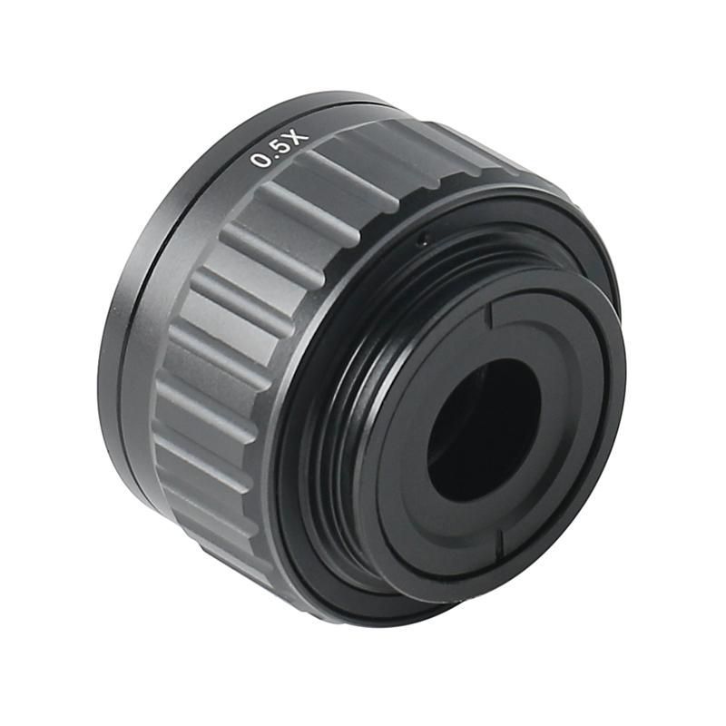 CTV 0.5X Focus Adjustable C Mount Adapter Ring M38 38mm For New Type Trinocular Stereo Microscope Set Camera Port
