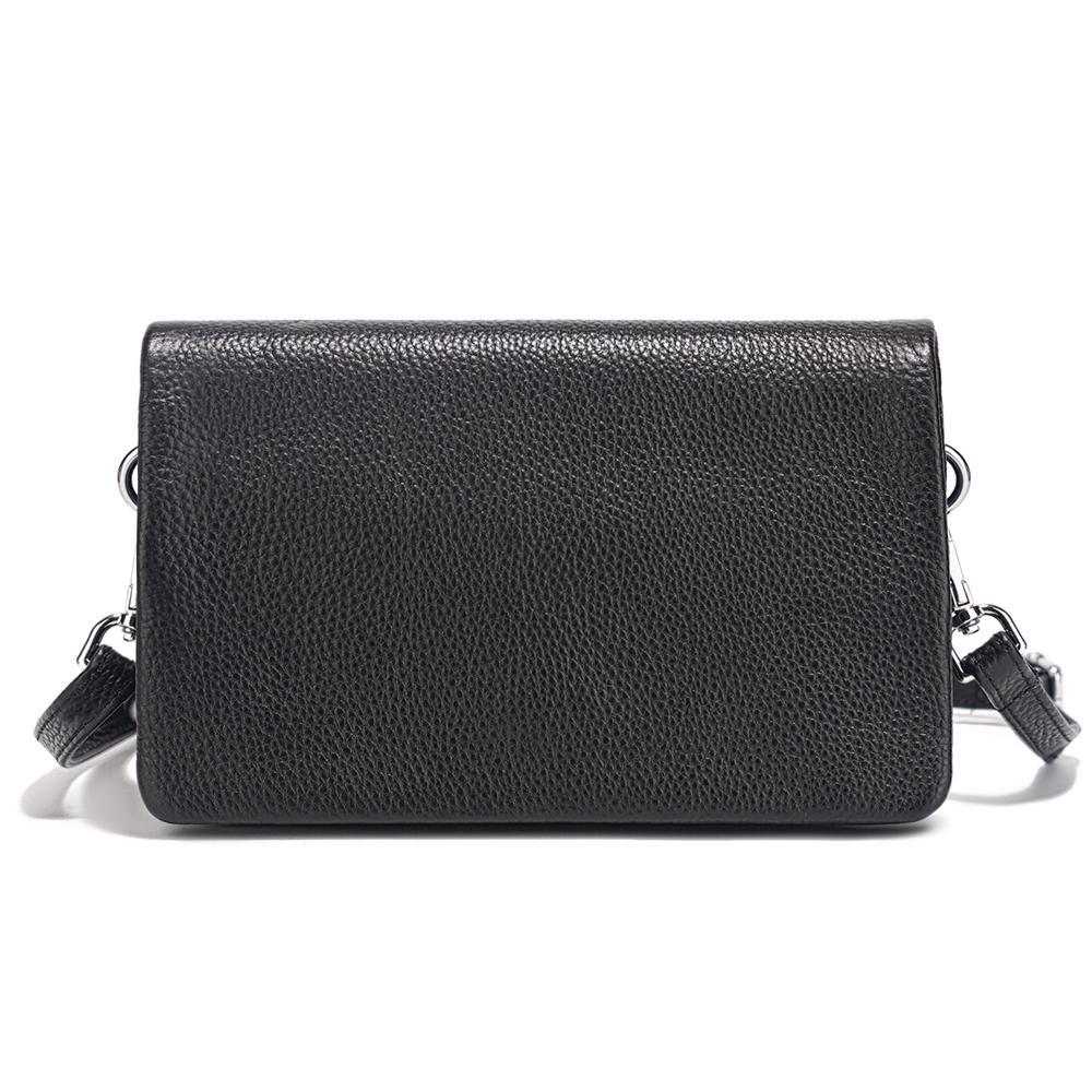 Soft Leather Flap Bag Multiple Pockets Women's Bag Genuine Leather