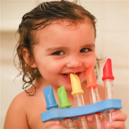 Water Flute Toy Kids Children Colorful Water Flutes Bath Tub Tunes Toys Fun Music Sounds Bathtub Shower Pool Bathroom Toy
