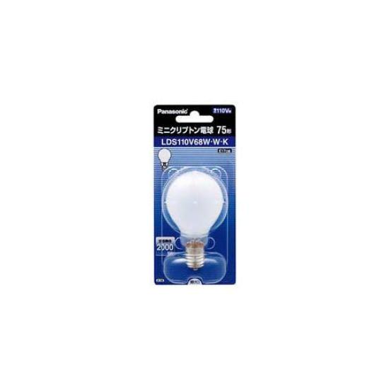 

Panasonic light bulb mini krypton 75 type E17 white