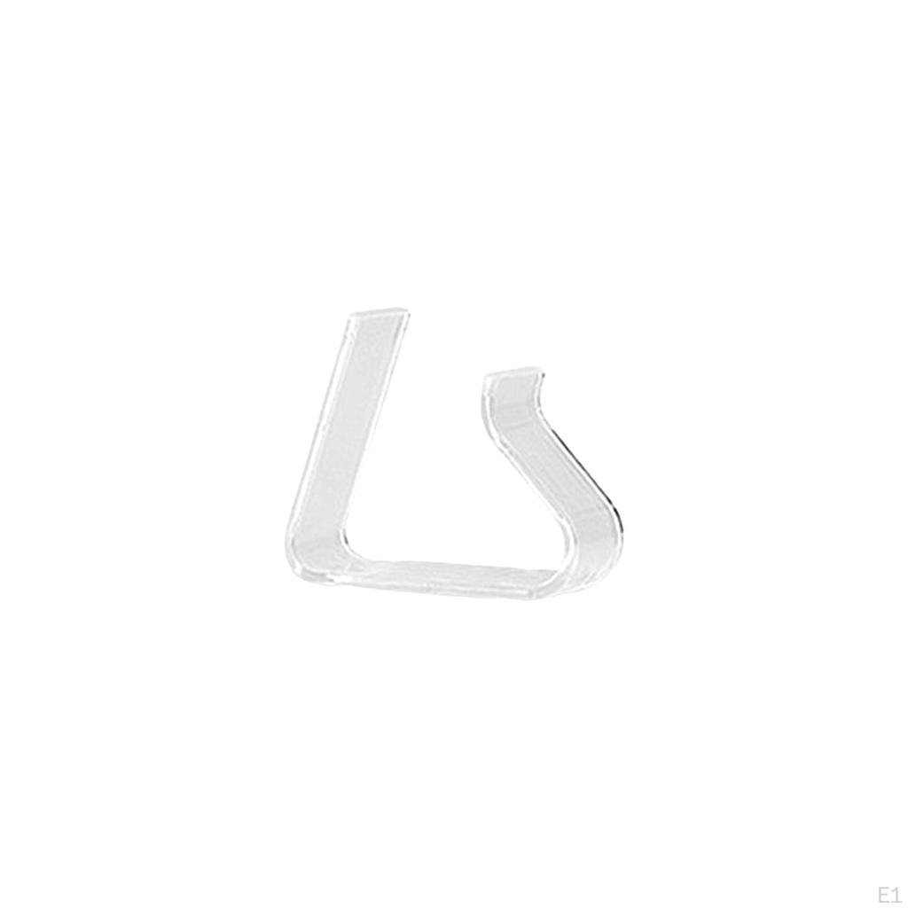 4 Pezzi Clip Tovaglia Trasparenti, Portatovaglia, , Morsetti Trasparenti per Tovaglia, Antivento per
