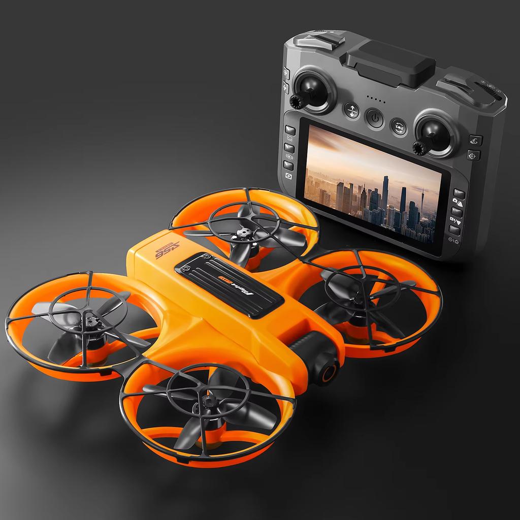 S156 RC MINI Drone 8K WIFI FPV ESC HD Aerial Photography RC Aircraft Brushless Obstacle Avoidance Dual Camera Quadcopter Toy Gift
