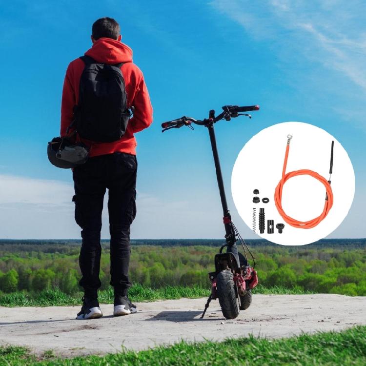 Electric Scooter Brake Line Replacement Line length 133cm Drum Brake Cable High Performances Scooter Maintenance Line