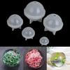 5sizes Practical Pattern Die Home Decoration Silicone Mold Sphere Mould Jewelry Making Craft Ball