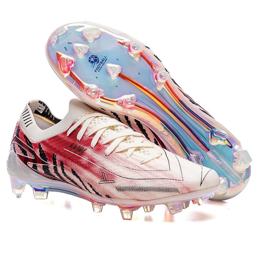 Neue galvanisierte untere Low-Top-Fußballschuhe für junge Schüler Rutschfeste, verschleißfeste, leichte und atmungsaktive Spiel-Fußballschuhe