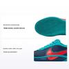 Giannis Freak 6 GS Liam & Maverick Tênis Infantil Teal Dusty-Cactus Bright-Crimson FQ7378-300