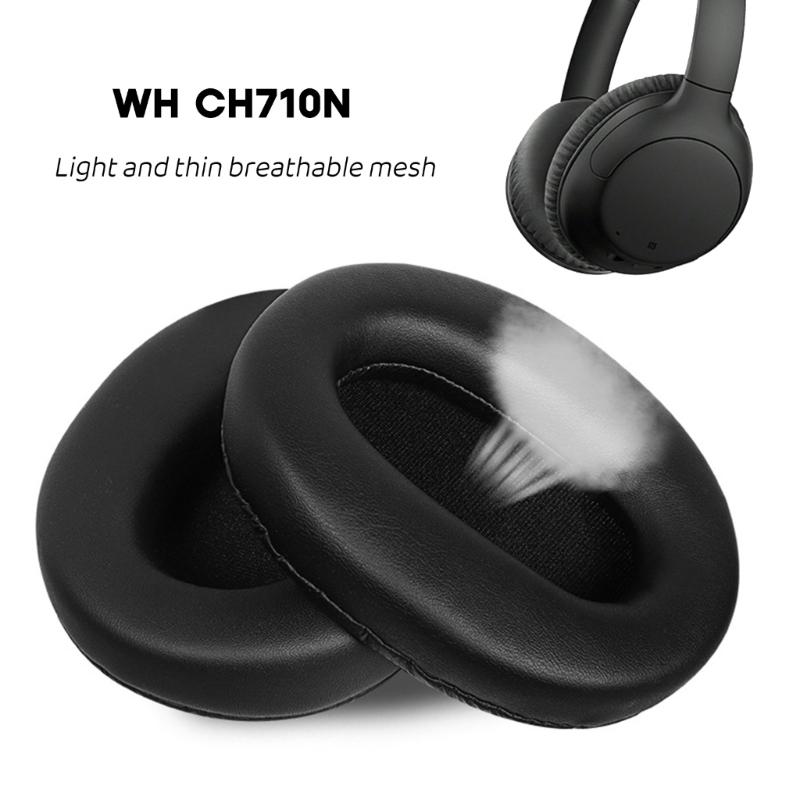 Comfortable Ear pads for WH-CH710N WH-CH720N Headset Earpads Noise Cancelling Sleeves Comfort Cushion Ergonomics Design