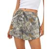 2026 summer new and American style camouflage printed casual shorts women's high waist drawstring loose three-point pants when crossing the border