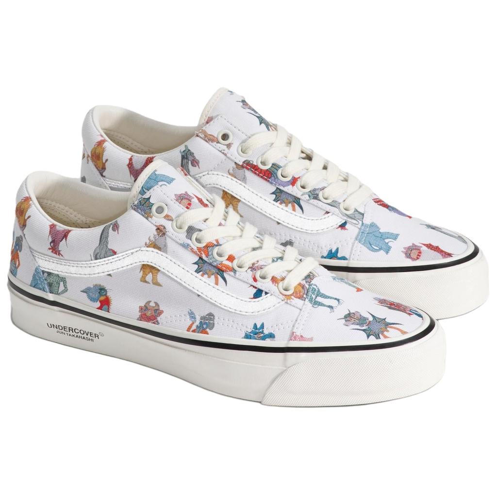Vans X Undercover Old Skool 36 Monster Soft Comfortable Durable Lightweight Skate Shoes Unisex Sneakers Off-White VN000VANOFW1