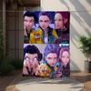 Kpop Hunter Flannel Blanket Soft Warm All-Season Throw, Design for Camping, Car Travel, Hiking Sofa, Bed, Office Perfect Gift for Parties