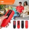Tragbarer Elektromagnetischer Feldemissions-Dosimeter EMF-Strahlungsdetektor Messgerät 5 LED-Anzeige Gauss-Messgerät 50/60Hz Frequenz