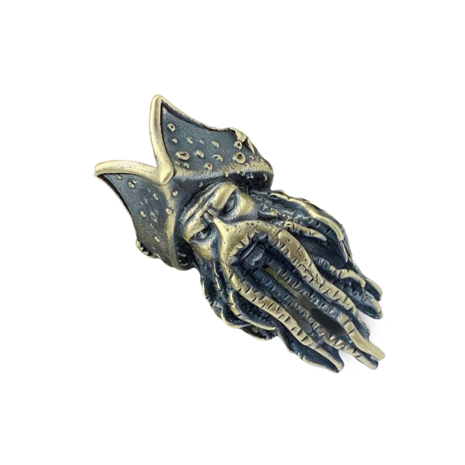 

Сложный латунный кулон с изображениями Морского Царя. Крепление из паракорда. Подходит для любителей активного отдыха и коллекционеров. 1