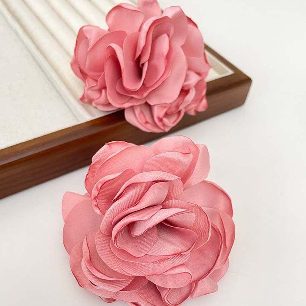 Jewelry Accessories Flower Ring Korean Style Cloth Flower Rings Sweet Flower Open Ring Streetwear