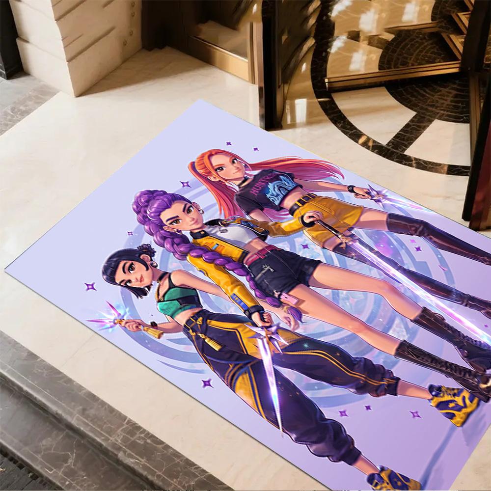 Huntress Power Unite Floor Rug Office Rug Design for Kitchen Hallway Entryway Balcony Antislip Carpet Decorate Offices
