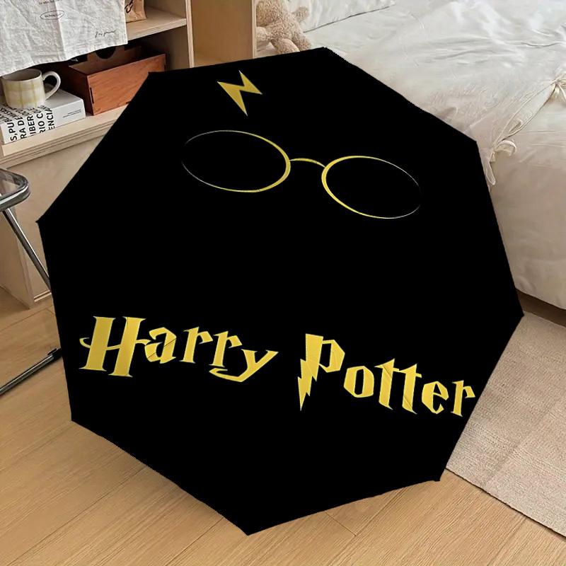 1PC Harry Potter Umbrella-8-Rib Reinforced, Automatic Open, Lightweight & Durable, Cute Fashion Accessory for Outdoor, D2647