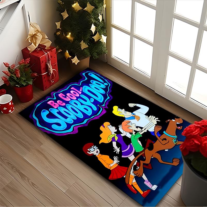 1pc SCOOBY-DOO Carpet for Room Floor Mat, Comfortable Office Chair Printed Area Rug, Beautiful Hotel Rug