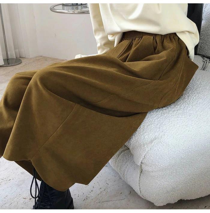 6380# Women's Retro Harem Carrot Pants - Spring & Autumn Loose Fit for Pear-Shaped Body