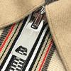 BURBERRY 8050135 Check pattern Apparel Outerwear Shirt Jacket Zip-Up Blouson
