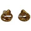 Chanel Gold Plated Circle CC Logos Earrings Earring goldUsed