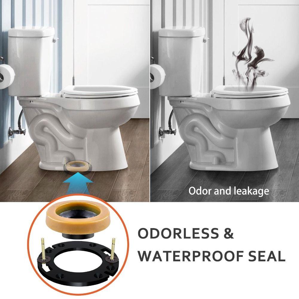 Brass Bolts Toilet Flange Extra Thick Toilet Repair Kits NEW Toilet Seal Ring  Toilet Replacement