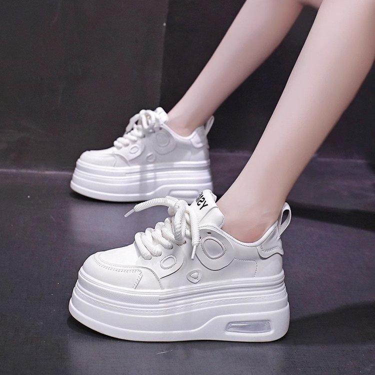 Original Design Panda Little White Shoes Women's Spring 2025 New Small Thick Sole Heightening Casual Board Shoes Tide