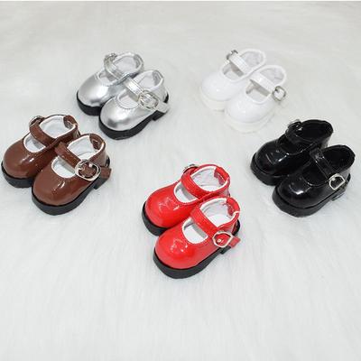 6-Point BJD High-Heeled Leather Shoes for 1/6 Scale 30CM Akagi Doll