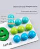 Montessori Educational Number Clip Beads - Early Math Color Matching Puzzle for Kids