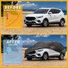 Motoforti All-Weather Waterproof Car Cover - UV-Resistant Outdoor Full Exterior Protection for mg ZS 2017- 210D-PU