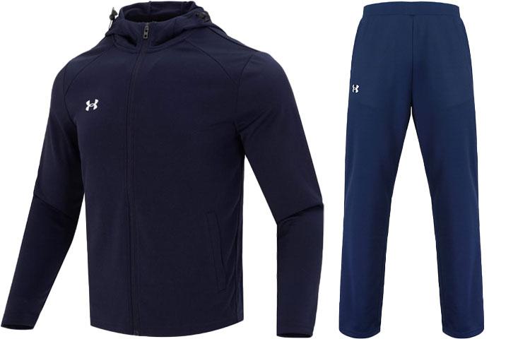 Under Armour Casual Sportswear Men s Hooded Moderate 23600303-409+21500737-408 XXL
