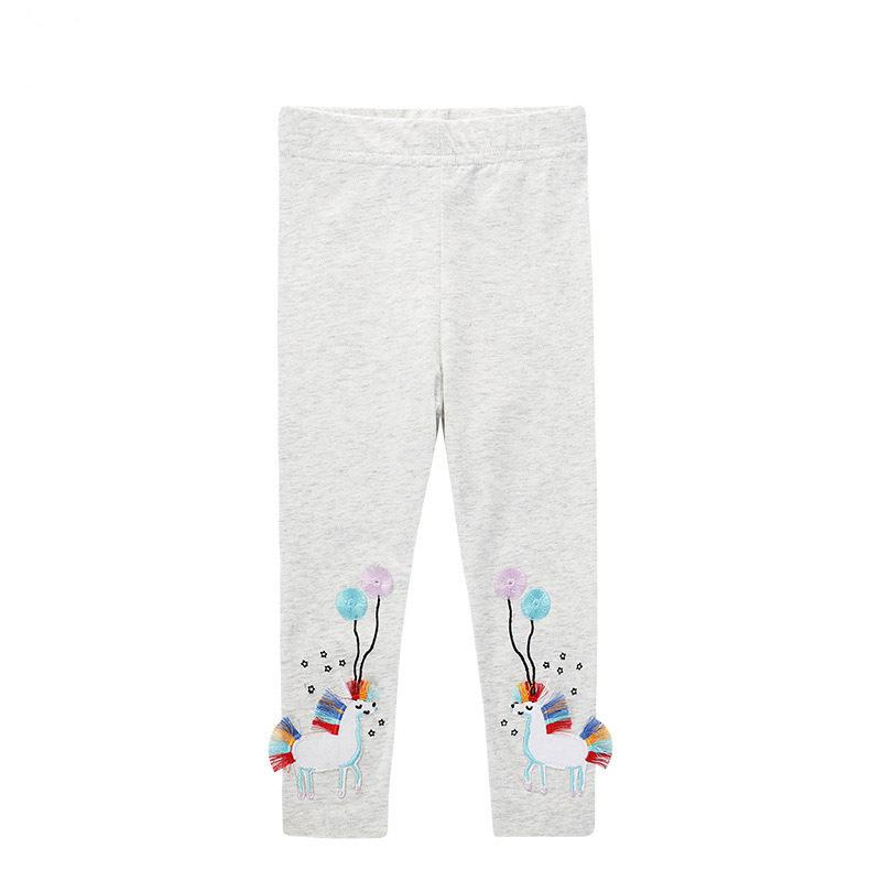 Girls Spring Autumn Stretchy Polka Dot Leggings