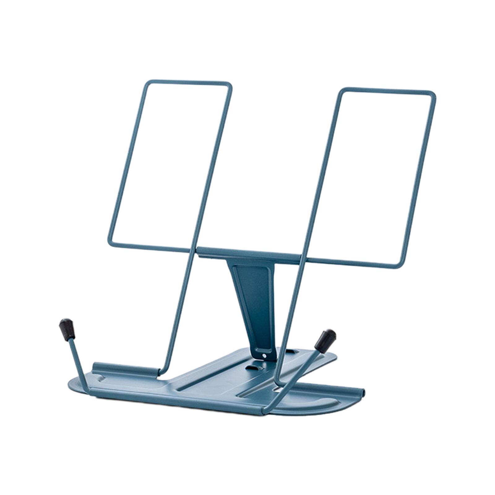 

Регулируемая настольная подставка для книг, держатель для поваренной книги, портативная подставка для книг, нескользящие зажимы для страниц для толстой книги, поваренная книга, учебник, рецепт 7