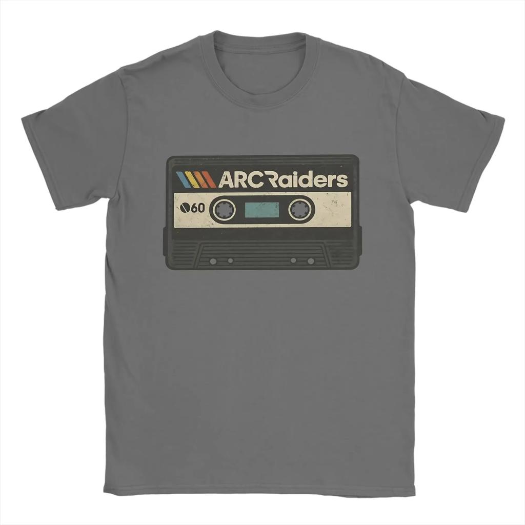 ARC Raiders Mönster Kul T-shirt Unisex Tryckt Bomull Rund Hals Alla Säsonger Streetwear Topp översized t-shirt harajuku