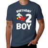 Airplane Birthday Boy Party nd Birthday Airplane TShirt Urban Style Casual Short Sleeve Top