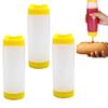 Plastic Sauce Dispenser 16/20/24oz Sauce Squeeze Bottle Olive Oil Dispensers Picnic