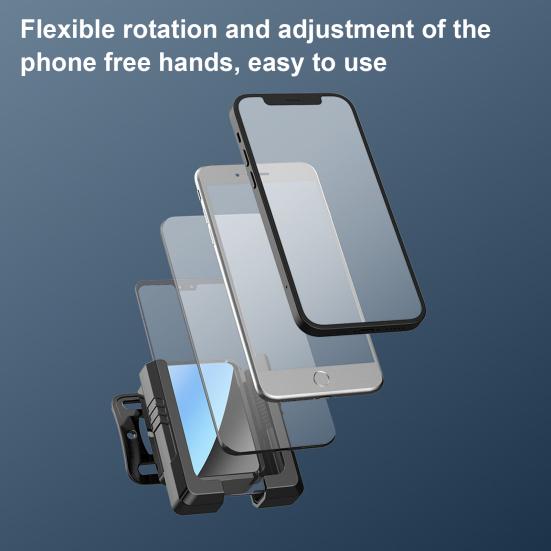 1 Set Armband Phone Holder 360 Degrees Rotatable Adjustable Men Women Outdoor Hiking Sports Running Walking Cycling Wrist Strap Cell Phone Mount