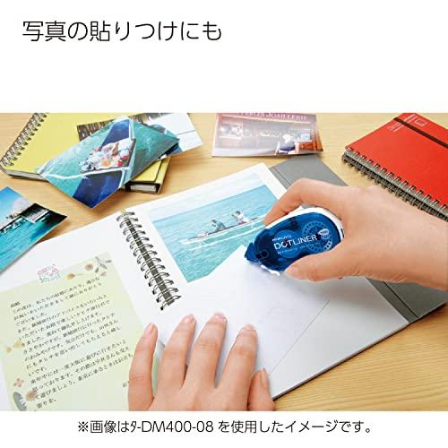 KOKUYO Tape Glue Dot Liner Refill Strong Adhesive 5 Pieces AMta-D400-08NX5 Blue