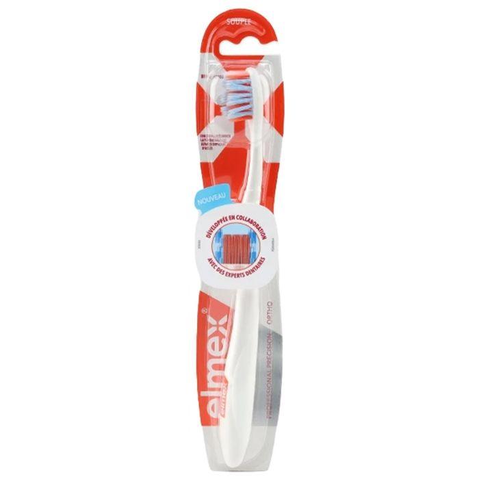 Brosse à dents - Elmex - Ortho Souple - Mixte - Adulte - Prévention des caries