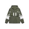 Li Ning Jacket Men's Army Canvas Green Ecru AFDT055-1