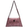 Retro rivet bag women's 2025 spring new textured chain portable shoulder messenger women's bag