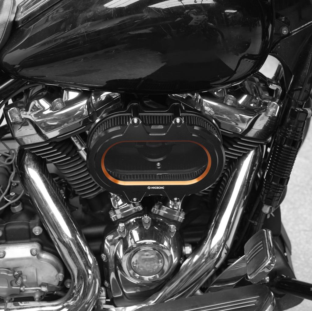 Air Cleaner Intake Filter For Harley Touring Street Glide Road Glide /Special Road King FLHR /Special Ultra Limited 2017-2023