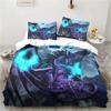 3D Print Magic World Dragon Bedding Set Soft Comforter Cover With 1/2pcs Pillow Shams For Kids Adults Quilt Cover Microfiber