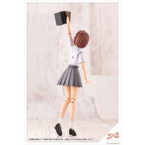 Kotobukiya (KOTOBUKIYA) Sousai Shojo Teien Takanashi Reiwa [Reiho High School, Summer Uniform] 1/10 Scale Plastic Model Kit, Approximately 153mm Tall,