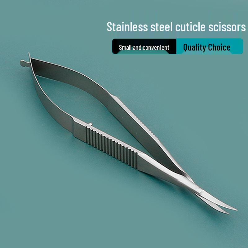 Swallowtail Stainless Steel Curved Cuticle Remover & Multi-Tool Nail Polish Set