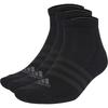 adidas Ankle Socks Unisex 3 Pack Black IA3944