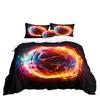 Pattern Series 3D Digital Printing Three-Piece Bedding Kit Bed Sheet Quilt Cover