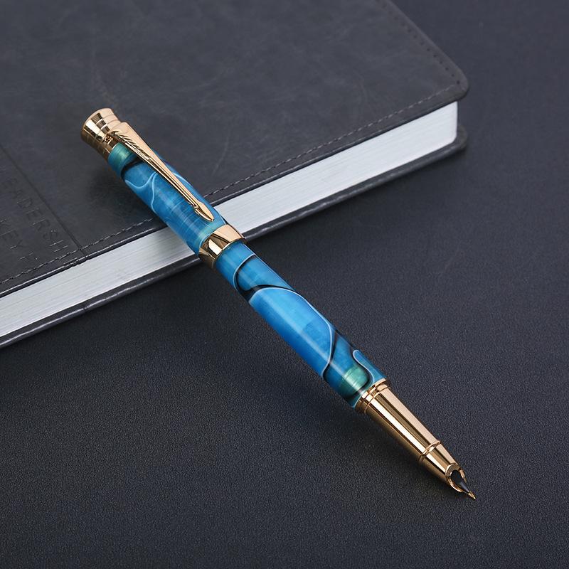 Acrylic Creative Gift Pen Set National Day Holiday Business Birthday Gift Student Practice Signature Pen