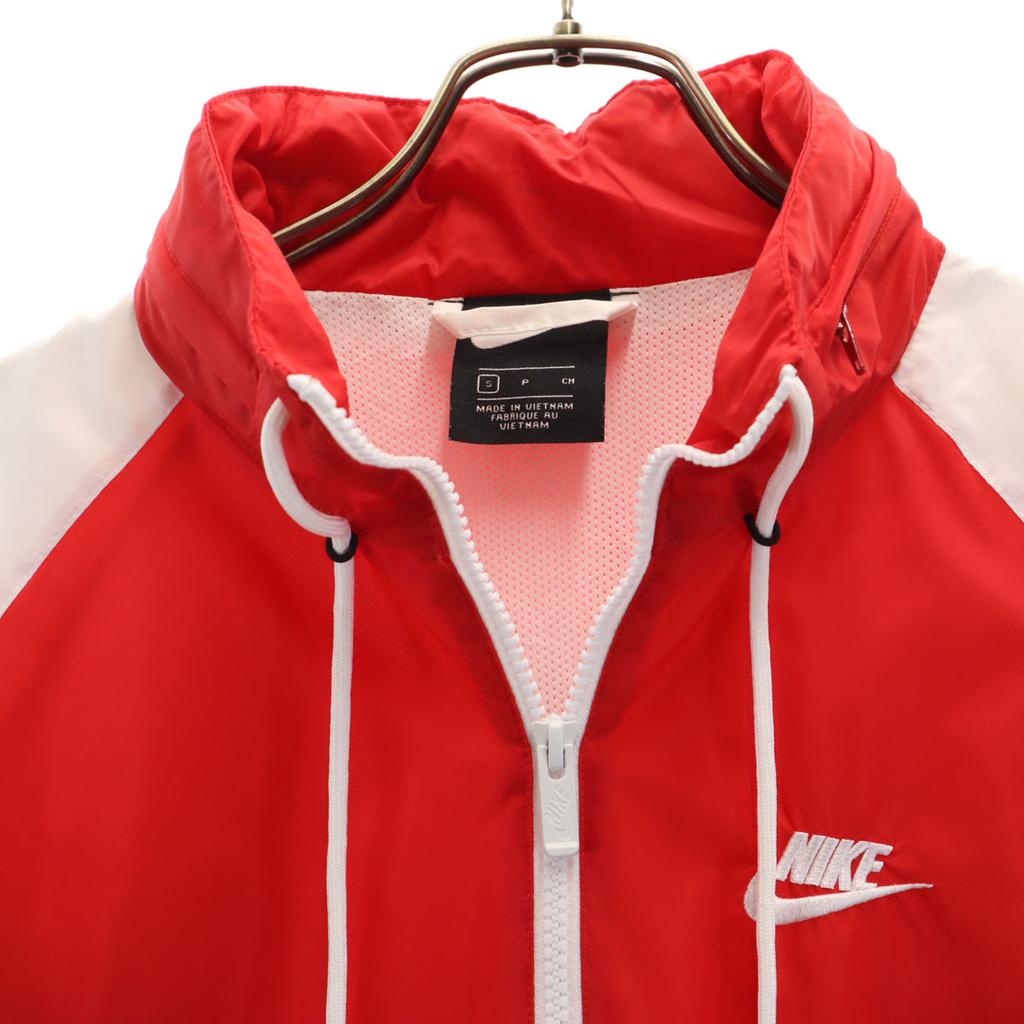 Nike Windbreaker S Navy Jacket Mesh Lining Men's Used