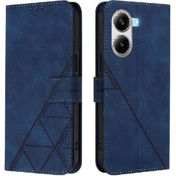 Flip Case for Poco X7 Pro 5G Faux Leather Wallet Holster with Cards Holder Kickstand Magnetic Closure Shockproof Folio Protect Cover for Xiaomi Poco