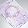 Mori Style Mermaid Crystal Bracelet - Sweet, Versatile Design for Women, Students, and Best Friends.